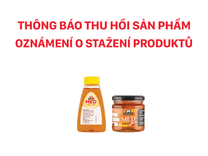 Thông báo thu hồi sản phẩm -  Medokom med květový 250g, 350g dávkovač